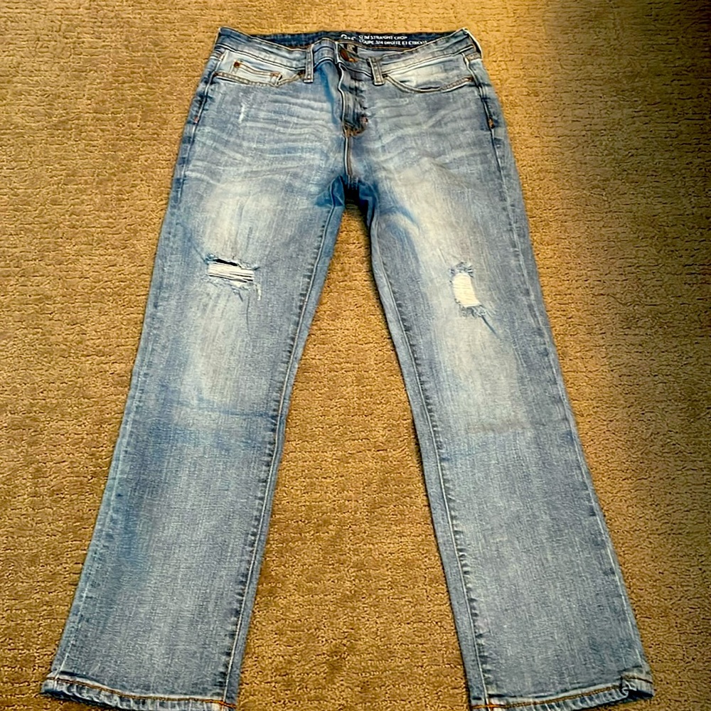Women’s Gap Slim Straight Crop Jeans
